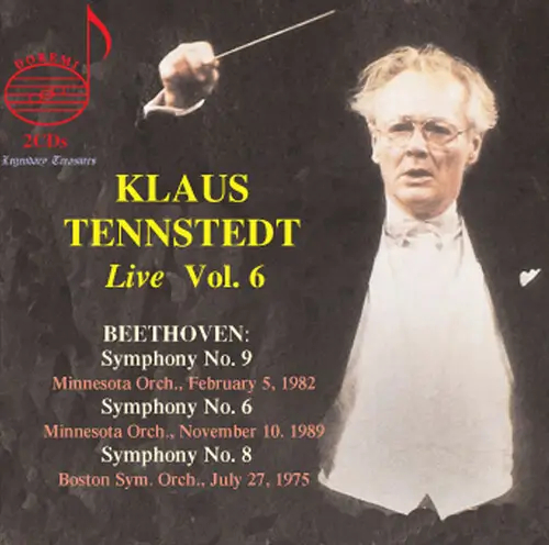 KLAUS TENNSTEDT / クラウス・テンシュテット / LIVE VOL.6 - BEETHOVEN:SYMPHONY NO.9,6&8