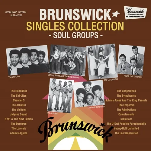 V.A. (BRUNSWICK SINGLES COLLECTION) / ブランズウィック・シングルズ・コレクション - グループ編