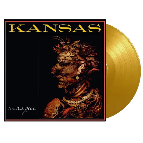 KANSAS / カンサス / MASQUE: 1000 COPIES LIMITED YELLOW COLOR VINYL - 180g LIMITED VINYL