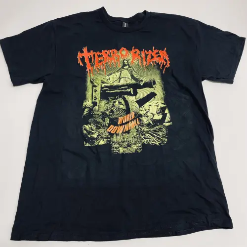 TERRORIZER / テロライザー / WORLD DOWNFALL (WAR VERSION)  T-SHIRT <SIZE:L>