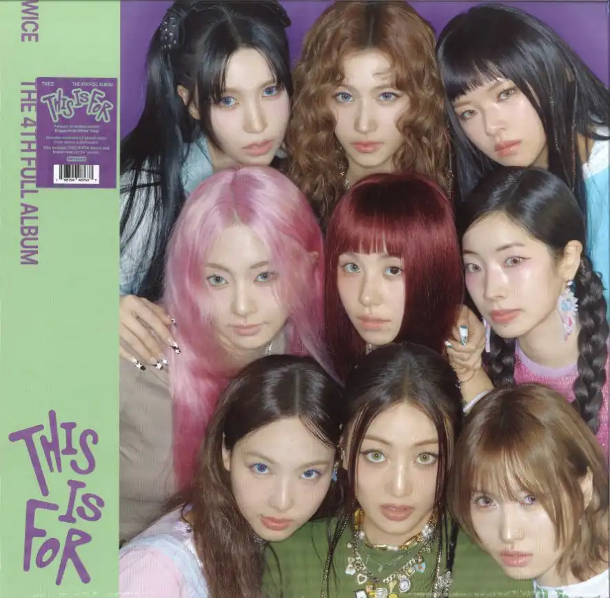 TWICE / THIS IS FOR (DRAGONFRUIT GLITTER VINYL VER.)