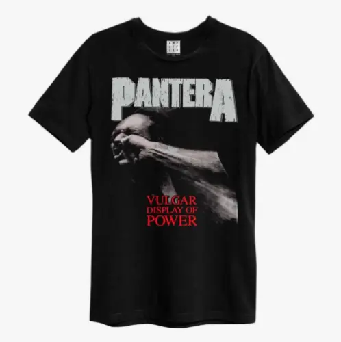 PANTERA / パンテラ / VULGAR DISPLAY OF POWER AMPLIFIED VINTAGE BLACK XLARGE T SHIRT