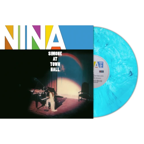 NINA SIMONE / ニーナ・シモン / At Town Hall (LP/180G/Sky Blue Marble Vinyl)