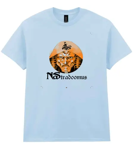 MF DOOM / NAS / NASTRADOOMUS (LIGHT BLUE) (XXL)