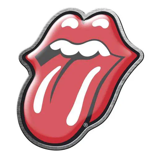 ROLLING STONES / ローリング・ストーンズ / ROLLING STONES TONGUE RETAIL PACKED PIN BADGE