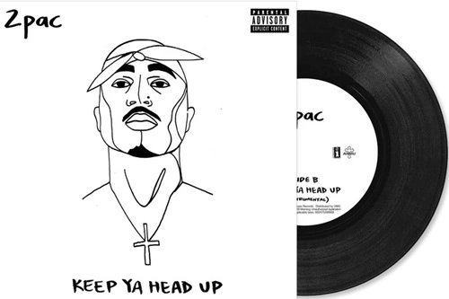 2PAC / トゥーパック / KEEP YA HEAD UP(7inch)