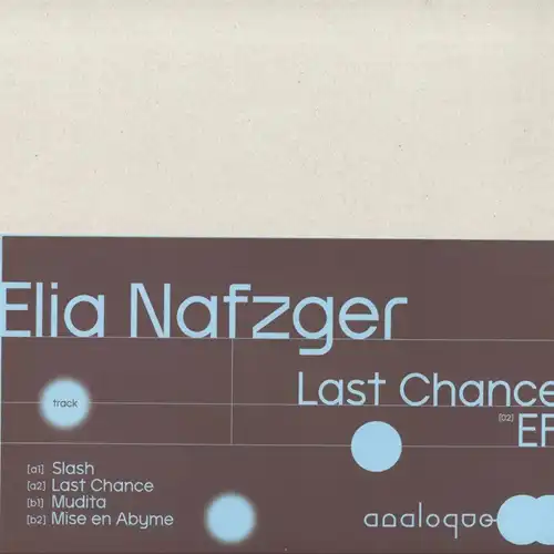 ELIA NAFZGER / LAST CHANCE EP