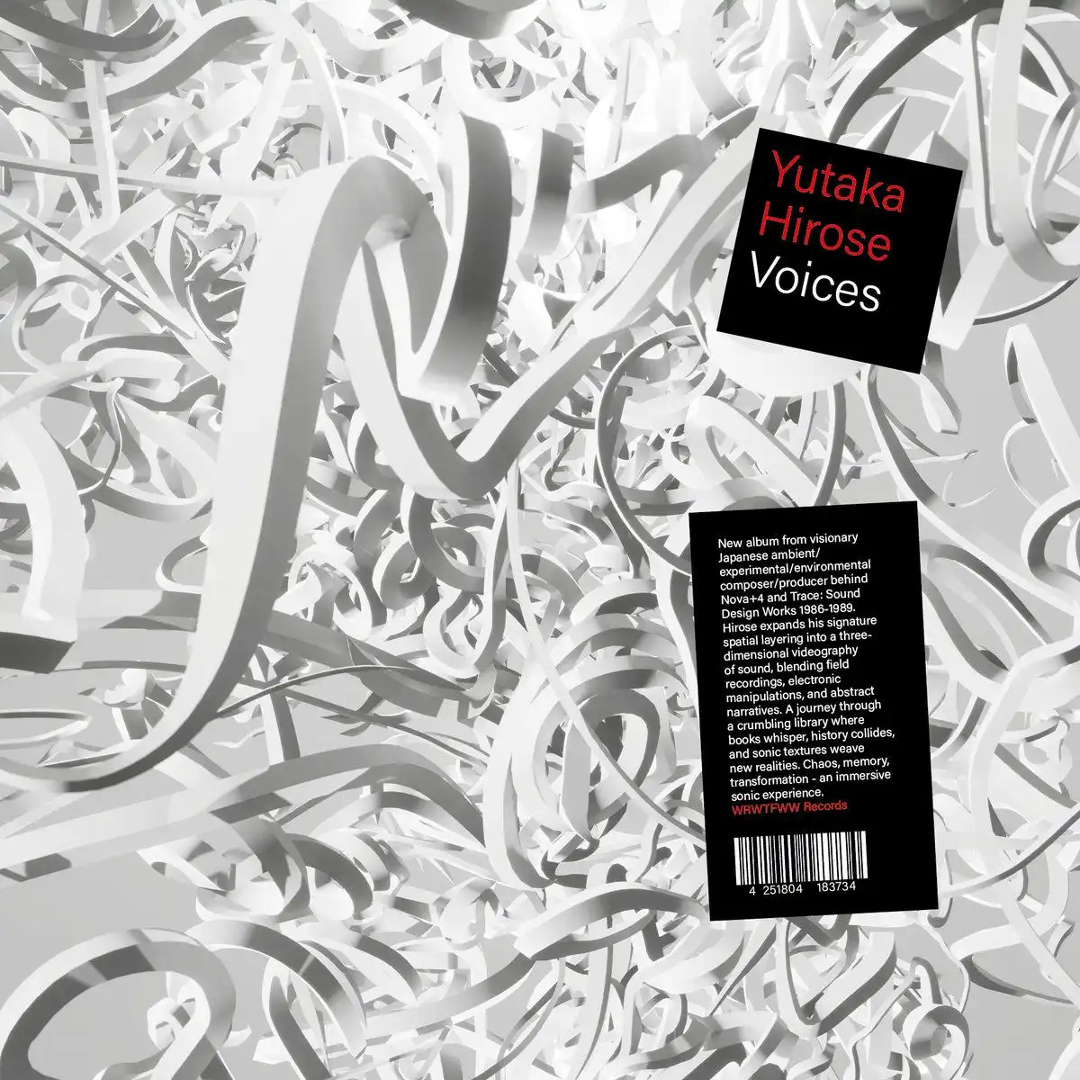 YUTAKA HIROSE / 広瀬豊 / VOICES [2LP]