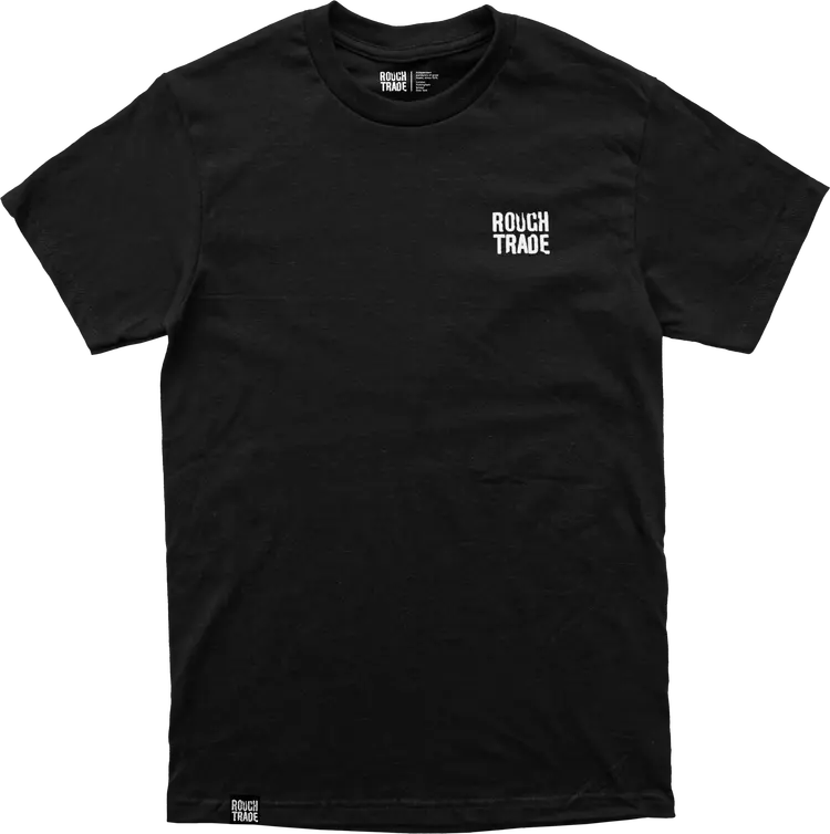ROUGH TRADE (LABEL) / ラフ・トレード / CLASSIC LOGO T-SHIRT (L) - BLACK