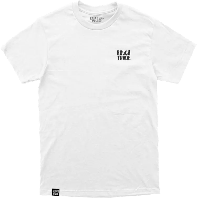 ROUGH TRADE (LABEL) / ラフ・トレード / CLASSIC LOGO T-SHIRT (L) - WHITE