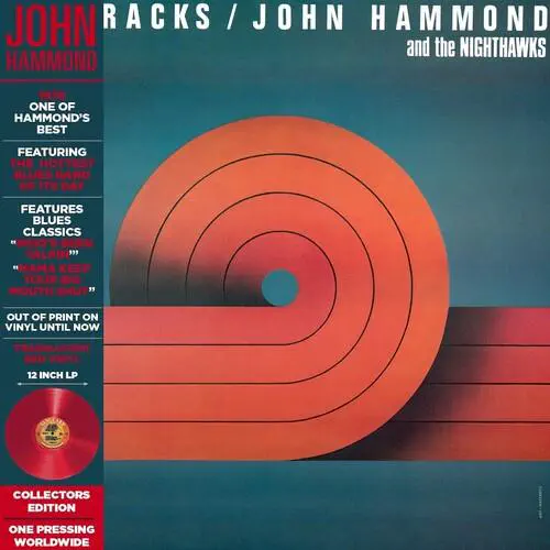 JOHN HAMMOND / ジョン・ハモンド / HOT TRACKS (DELUXE EDITION) (RED VINYL)