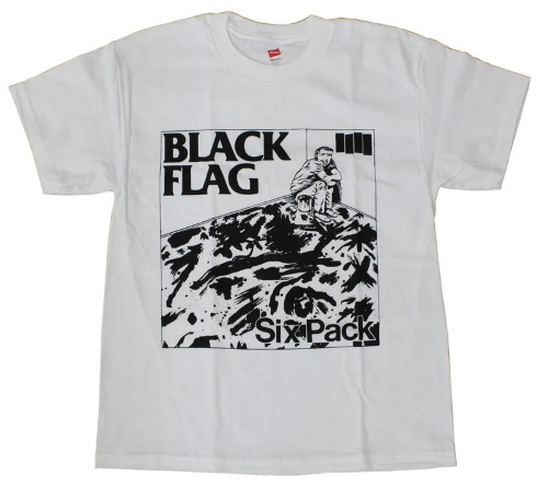 BLACK FLAG / ブラック・フラッグ / L/SIX PACK T-SHIRT