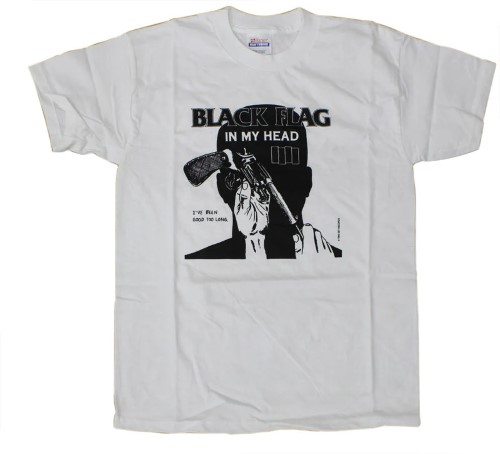BLACK FLAG / ブラック・フラッグ / XL/IN MY HEAD T-SHIRT