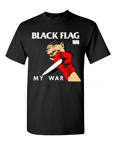 BLACK FLAG / ブラック・フラッグ / M/MY WAR T-SHIRT (BLACK)