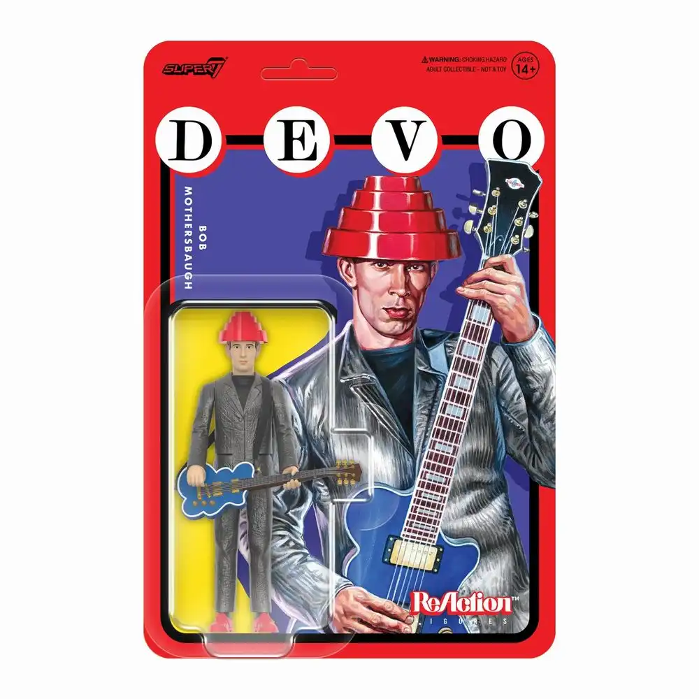 DEVO / ディーヴォ / SUPER7 - DEVO - REACTION FIGURES WV4 - BOB MOTHERSBAUGH (THE GIRL YOU WANT)