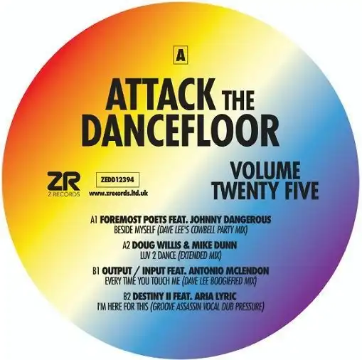 V.A.(ATTACK THE DANCEFLOOR) / ATTACK THE DANCEFLOOR 25 (FEAT DAVE LEE & GROOVE ASSASSIN REMIXES) (12)