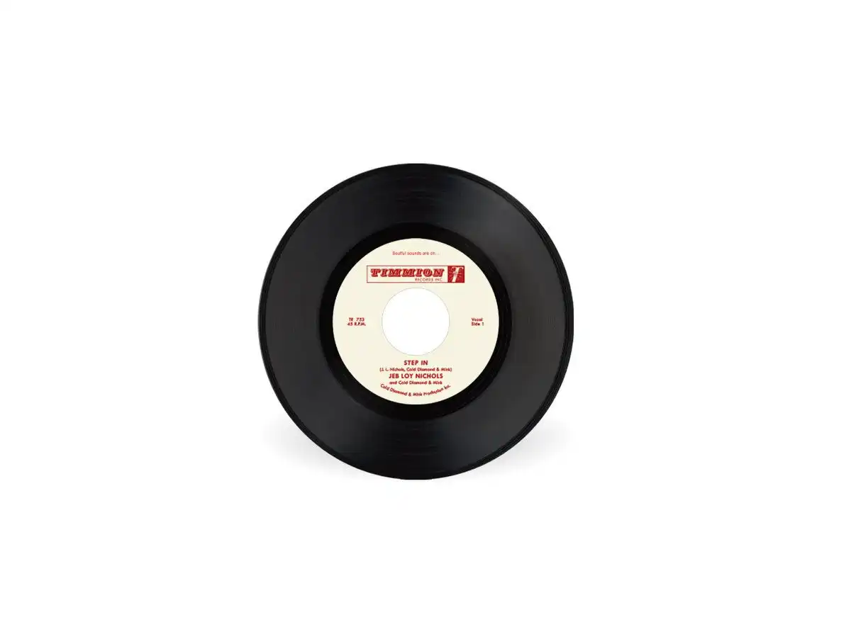 JEB LOY NICHOLS & COLD DIAMOND & MINK / STEP IN [7" - BLACK]