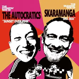 THE LET'S GO's ×THE AUTOCRATICS split EP Split EP/THE AUTOCRATICS / THE MAGNETICS/THE AUTOCRATICSと