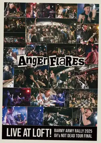 ANGER FLARES / 『LIVE AT LOFT!』 BARMY ARMY 決起集会 2025 Oi!'s NOT DEAD TOUR FINAL