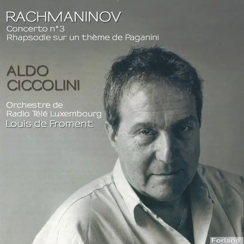 ALDO CICCOLINI / アルド・チッコリーニ / RACHMAINOV:PIANO CONCERTO NO.3 / RHAPSODY ON A THEME OF PAGANINI