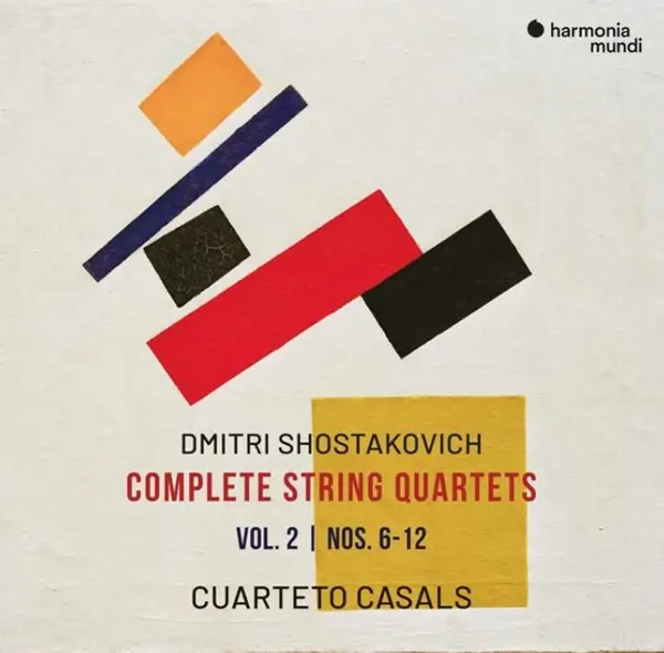 CUARTETO CASALS / カザルス四重奏団 / SHOSTAKOVICH:COMPLETE STRING QUARTETS VOL.2, NOS.6-12
