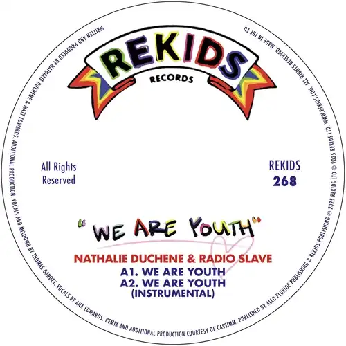 NATHALIE DUCHENE & RADIO SLAVE / WE ARE YOUTH (INCL. CASSIMM REMIX)