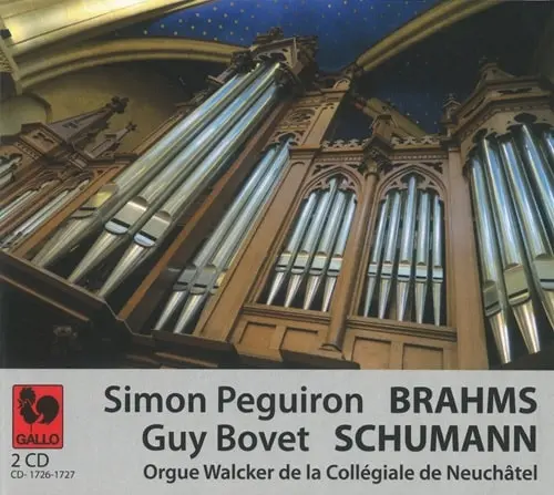 SIMON PEGUIRON / シモン・ペギロン / BRAHMS / SCHUMANN:ORGAN WORKS