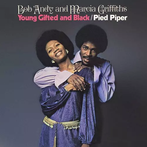 BOB ANDY AND MARCIA GRIFFITHS / ボブ&マーシャ / YOUNG GIFTED AND BLACK (COLOURED VINYL)