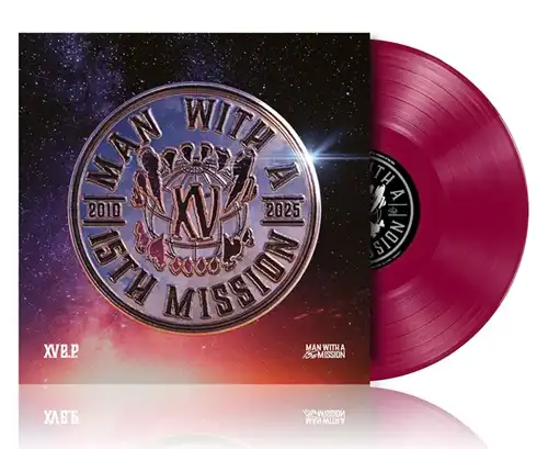 MAN WITH A MISSION / マン・ウィズ・ア・ミッション / XV e.p. Across the Globe (transp. magenta LP)