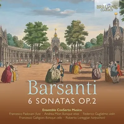 ENSEMBLE CONSERTO MUSICO / アンサンブル・コンセルト・ムジコ / BARSANTI:6 SONATAS