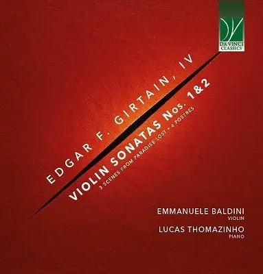 EMMANUELE BALDINI / エマヌエーレ・バルディーニ / GIRTAIN:VIOLIN SONATA NO.1&2