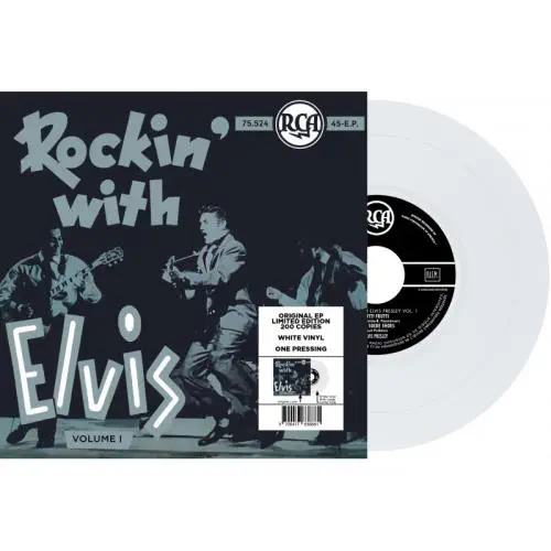 ELVIS PRESLEY / エルヴィス・プレスリー / EP ETRANGER N19 - ROCKIN' WITH ELVIS VOLUME I (BELGIUM) (WHITE VINYL)