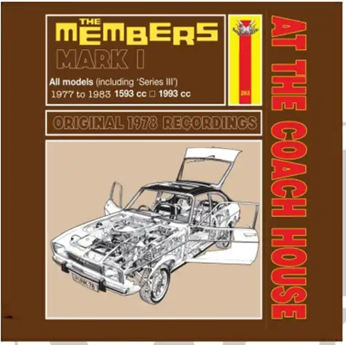 AT THE COACH HOUSE - ORIGINAL STUDIO TAPES/MEMBERS/メンバーズ/77年