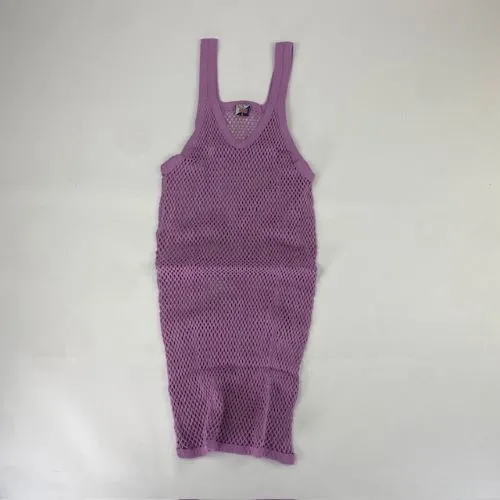 CRYSTAL / CRYSTAL(網シャツ) / アミシャツ LAVENDER WOMEN SIZE XL 
