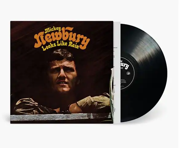 MICKEY NEWBURY / LOOKS LIKE RAIN (LP)