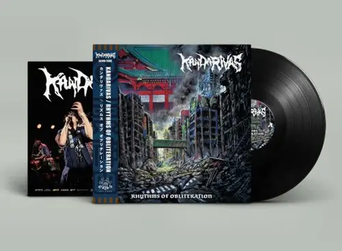 KANDARIVAS / カンダリヴァス / RHYTHMS OF OBLITERATION (SOLID BLACK VINYL)