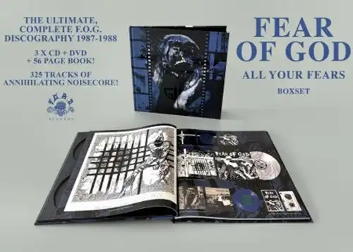 FEAR OF GOD / ALL YOUR FEARS (3CD+DVD+BOOK)