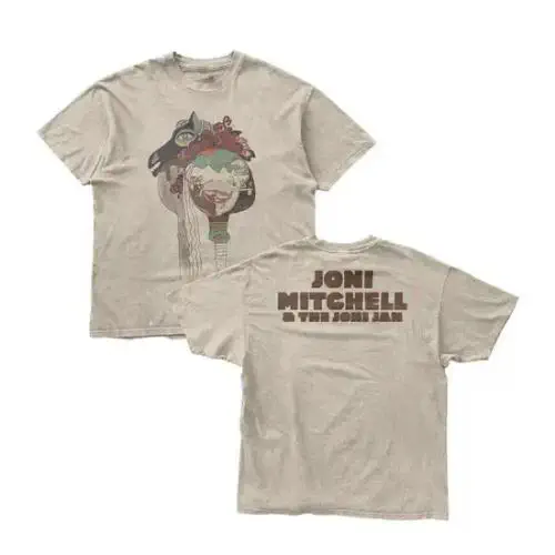 JONI MITCHELL / ジョニ・ミッチェル / HORSES JAM TEE (L)