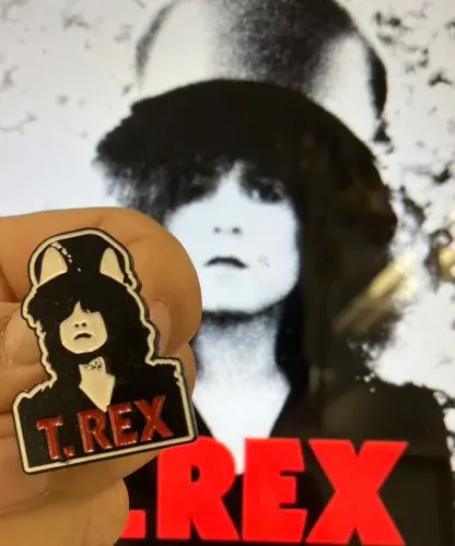 T. REX / T・レックス / SLIDER (ピンバッジ)