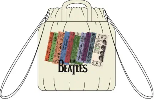 BEATLES / ビートルズ / THE BEATLES TICKET COTTON CANVAS PURSE (26B-16305 / NATURAL)