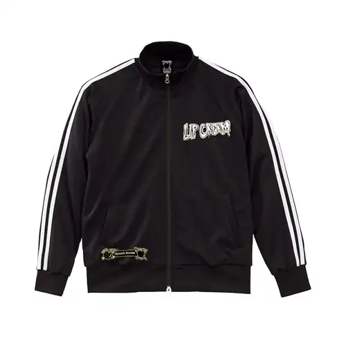 LIP CREAM / M/Trucker Jersey tops black / white_Death white line