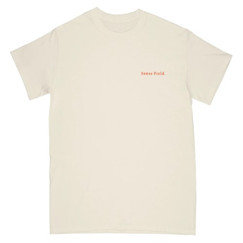 SENSE FIELD / センスフィールド / L/BUILDING T-SHIRT (NATURAL)