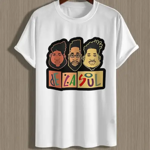 DE LA SOUL / DE LA SOUL T-SHIRT (WHITE) (L)