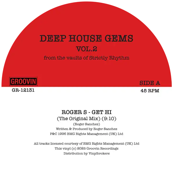 V.A. (GROOVIN RECORDINGS) / DEEP HOUSE GEMS VOL.2 (ROGER S/ LOOP 7/AFTER HOURS)