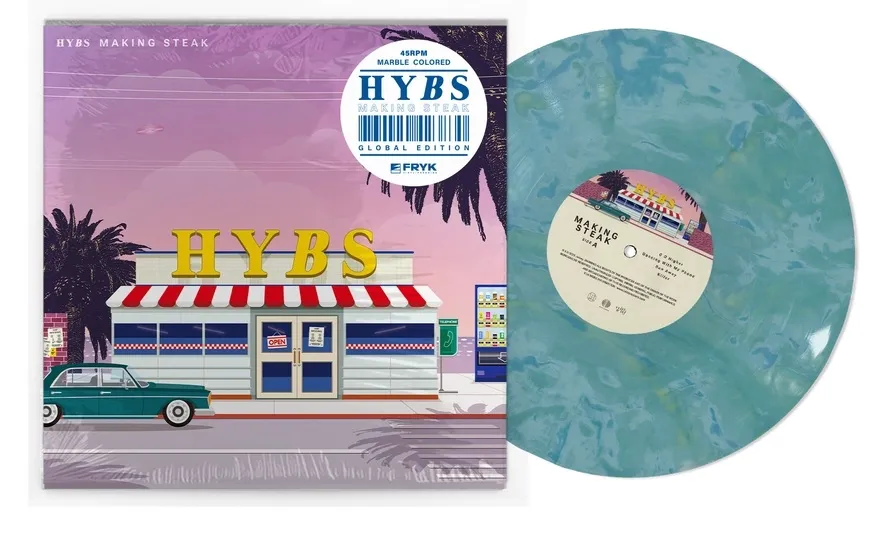MAKING STEAK (GLOBAL EDITION, MARBLE VINYL)/HYBS/ハイブス