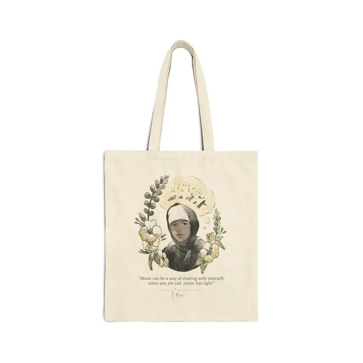 EMAHOY TSEGUE MARYAM GUEBROU / エマホイ・ツェゲ・マリアム・ゴブルー / HOMELESS WANDERER CANVAS TOTE BAG