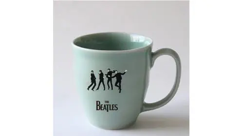 BEATLES / ビートルズ / THE BEATLES 大堀相馬焼カップ(ライトグリーン)