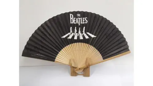 BEATLES / ビートルズ / THE BEATLES 京扇子(ABBEY ROAD)