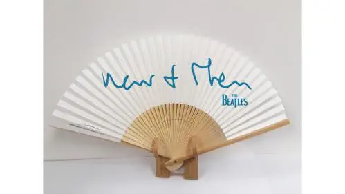 BEATLES / ビートルズ / THE BEATLES 京扇子(NOW AND THEN)