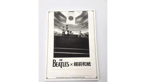 BEATLES / ビートルズ / THE BEATLES 越前和紙便せん(武道館)